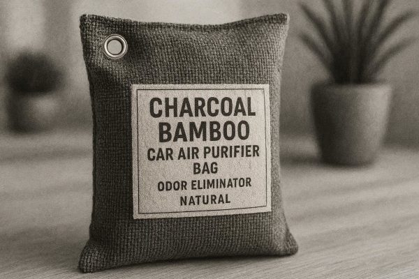 Charcoal Bamboo Car Air Purifier Bag Odor Eliminator Natural
