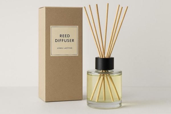 Premium Large Reed Diffuser Set with Natural Rattan Sticks Long Lasting