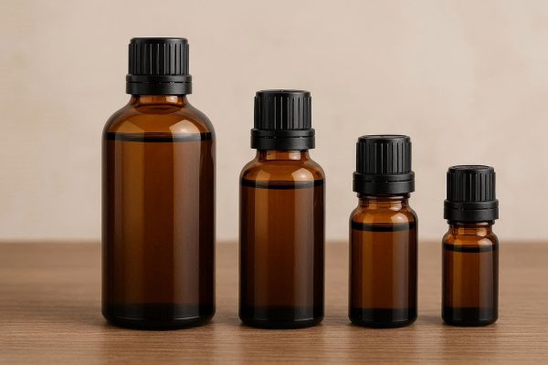 Large Capacity Essential Oil Storage Bottles with Euro Dropper