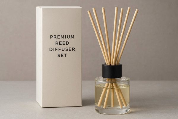1 Premium Reed Diffuser Set with Natural Rattan Sticks Large